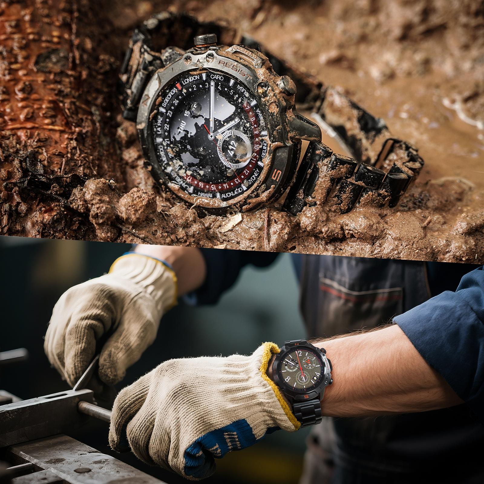 Best Rugged Smartwatch for Construction Workers 2025 – WalkerFit M6 Ultra